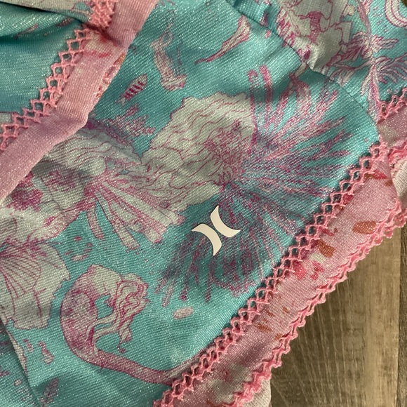 LoveShackFancy x Hurley Under The Sea MERMAID Mini Skirt Size Medium